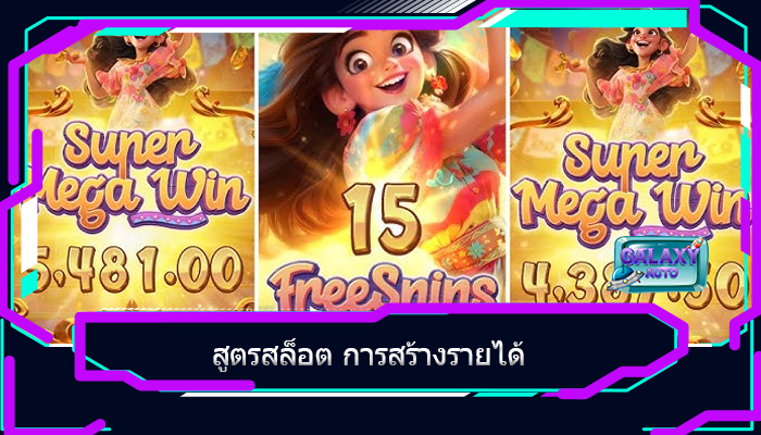 สูตรสล็อต การสร้างรายได้