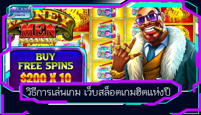 วิธีการเล่นเกม เว็บสล็อตเกมฮิตแห่งปี