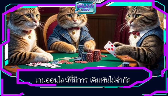 เกมออนไลน์ที่มีการ เดิมพันไม่จำกัด