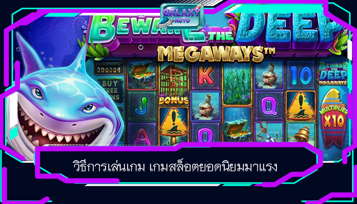 วิธีการเล่นเกม เกมสล็อตยอดนิยมมาแรง
